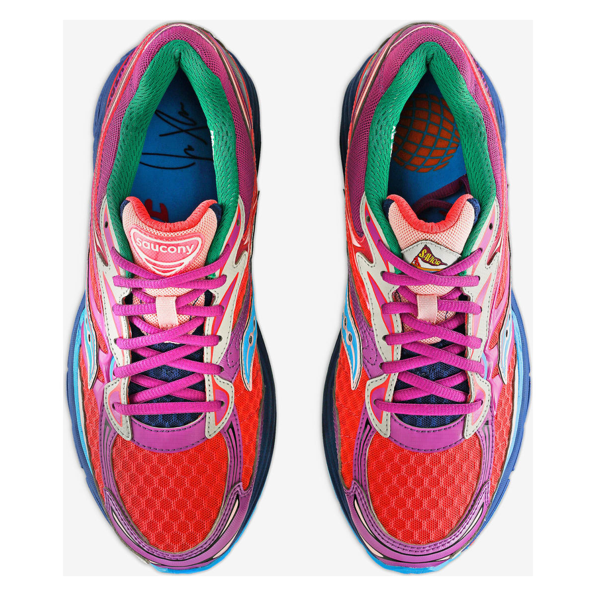 Jae Tips x Saucony ProGrid Omni 9 "Pink Purple"