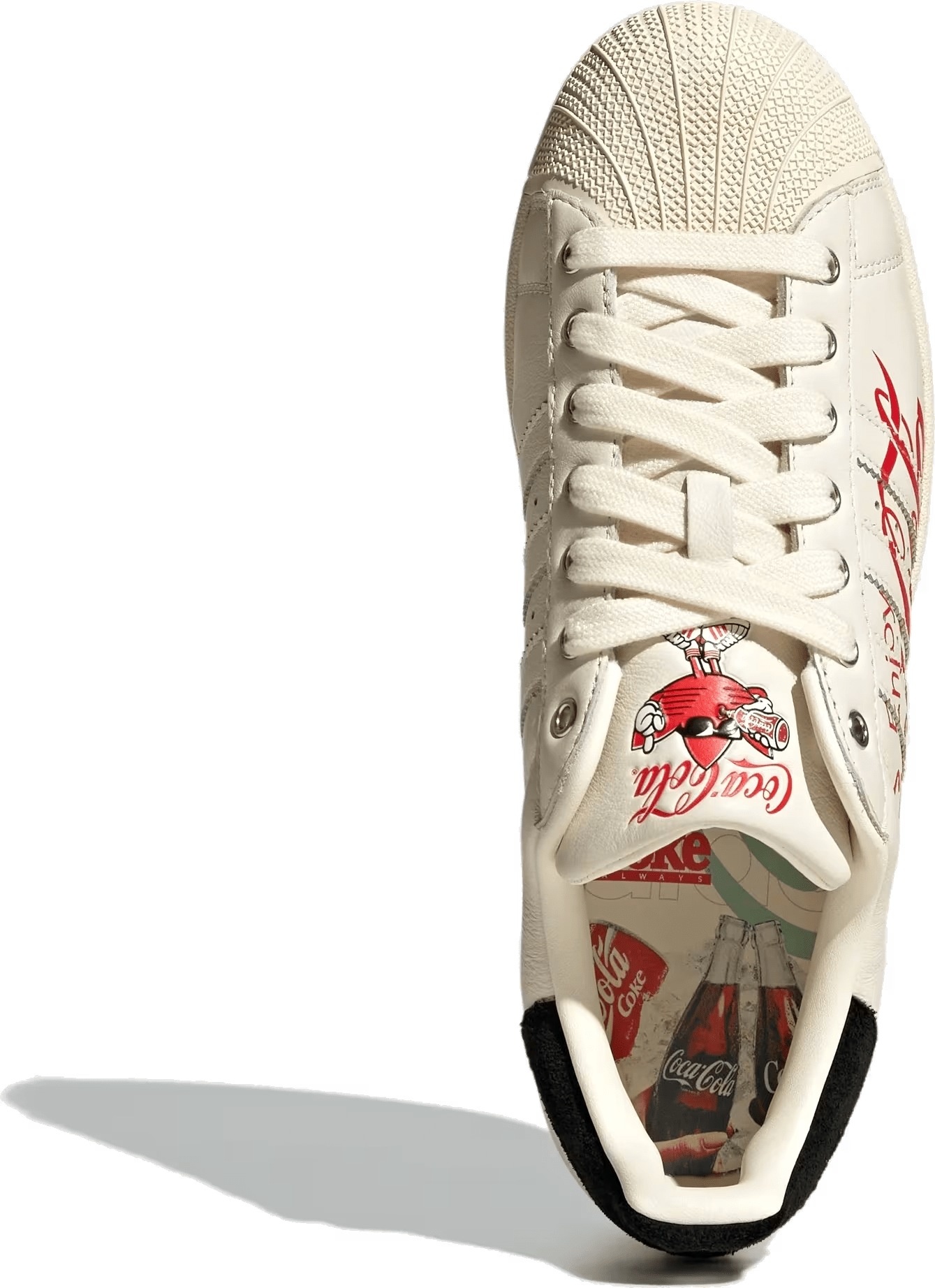 Coca-Cola x Adidas Superstar II “White”