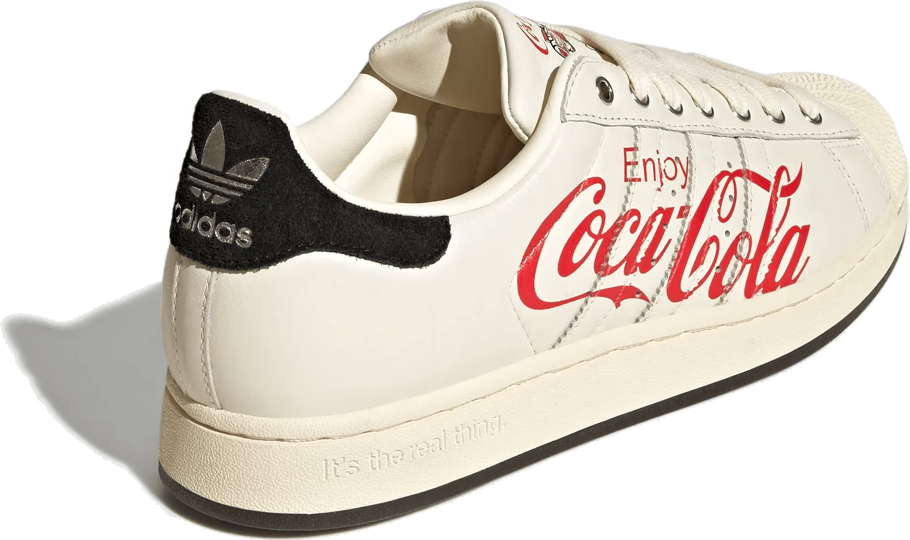 Coca-Cola x Adidas Superstar II “White”