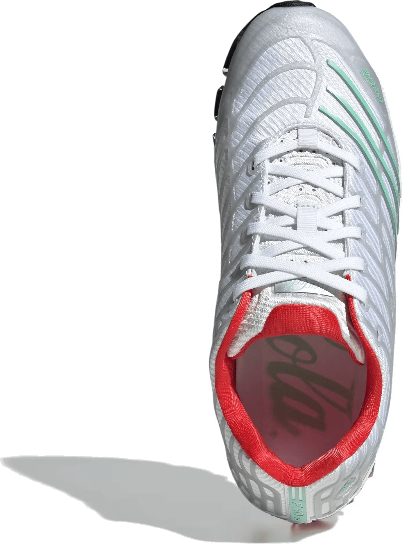 Coca Cola x Adidas Megaride F50 "White"
