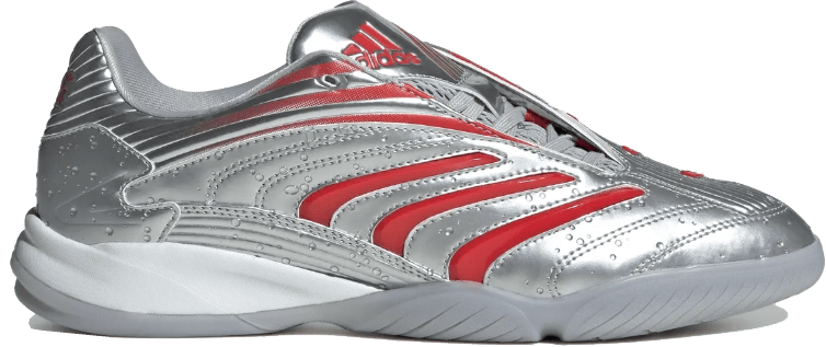 Coca-Cola x Adidas Predator Sala "Silver Metallic"
