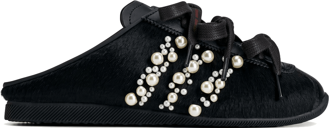 Simone Rocha x Adidas Japan Slip-on "Black"