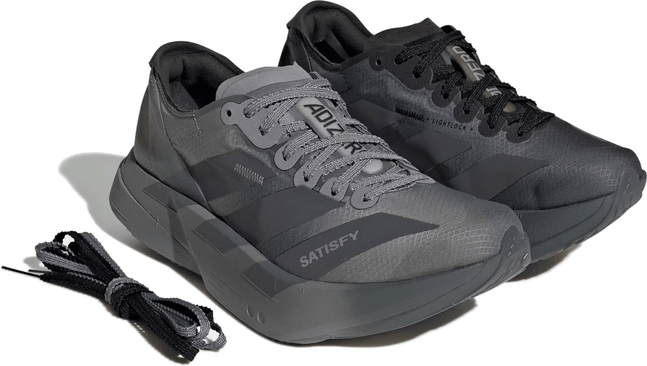 adidas Adizero Adios Pro 4 Satisfy Black Grey (Women's)