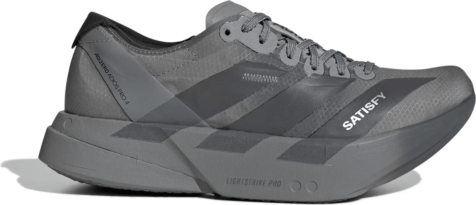 adidas Adizero Adios Pro 4 Satisfy Black Grey (Women's)