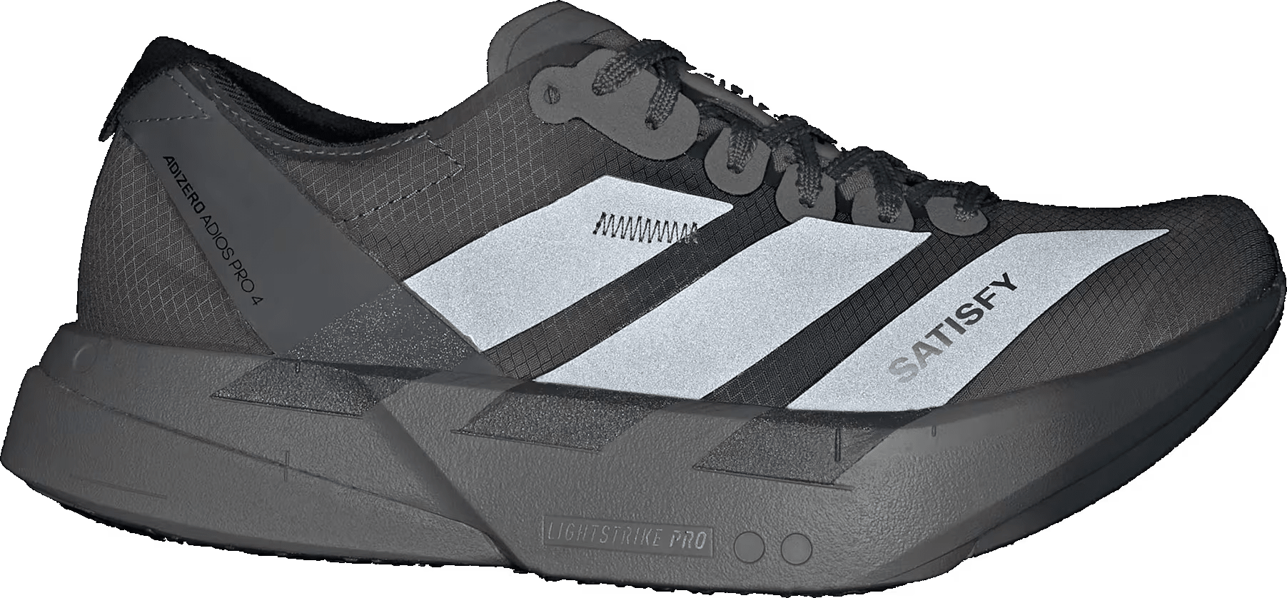 adidas Adizero Adios Pro 4 Satisfy Black Grey (Women's)