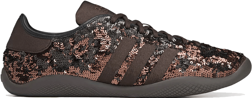 Wales Bonner x Adidas Karintha Sequin "Dark Brown"