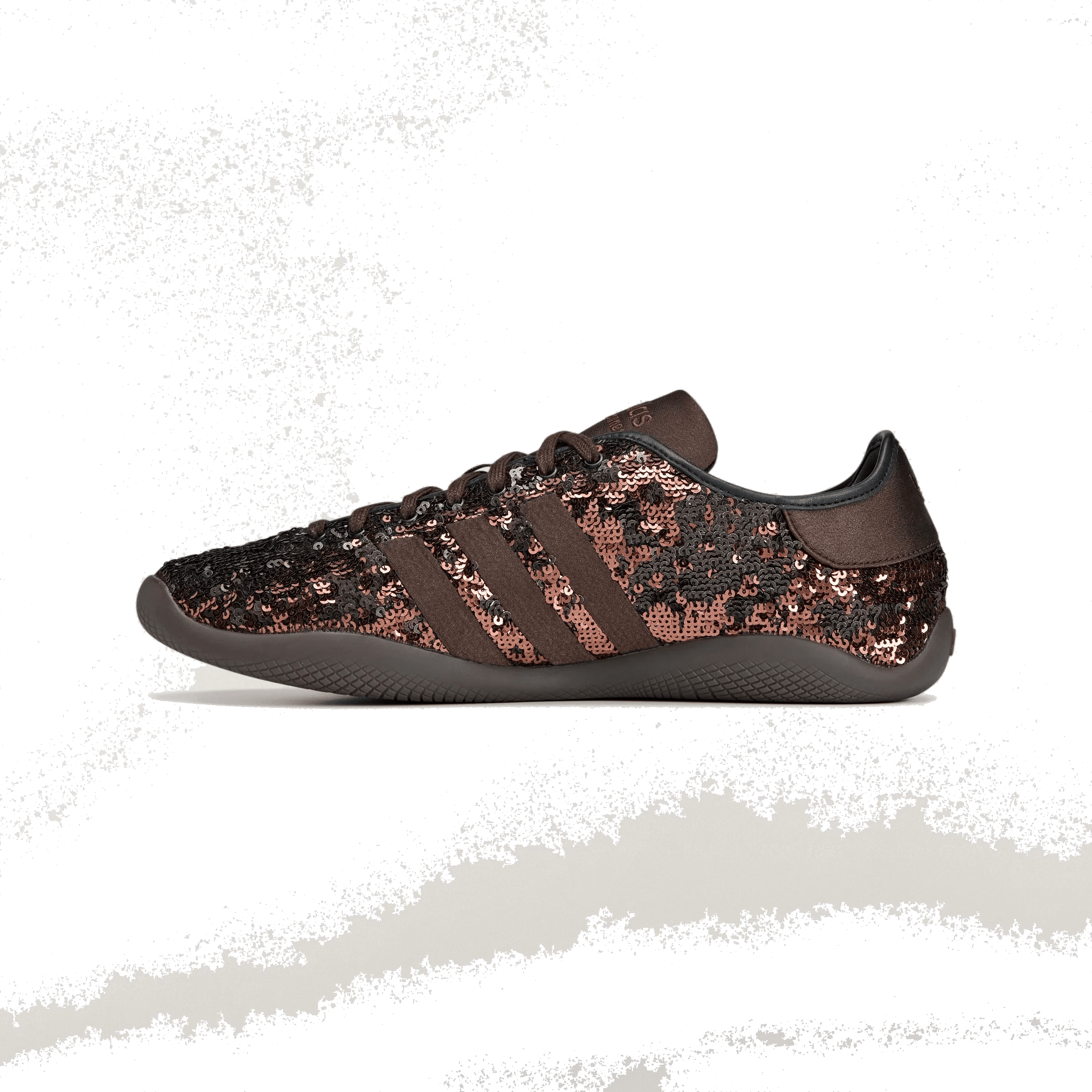 Wales Bonner x Adidas Karintha Sequin "Dark Brown"