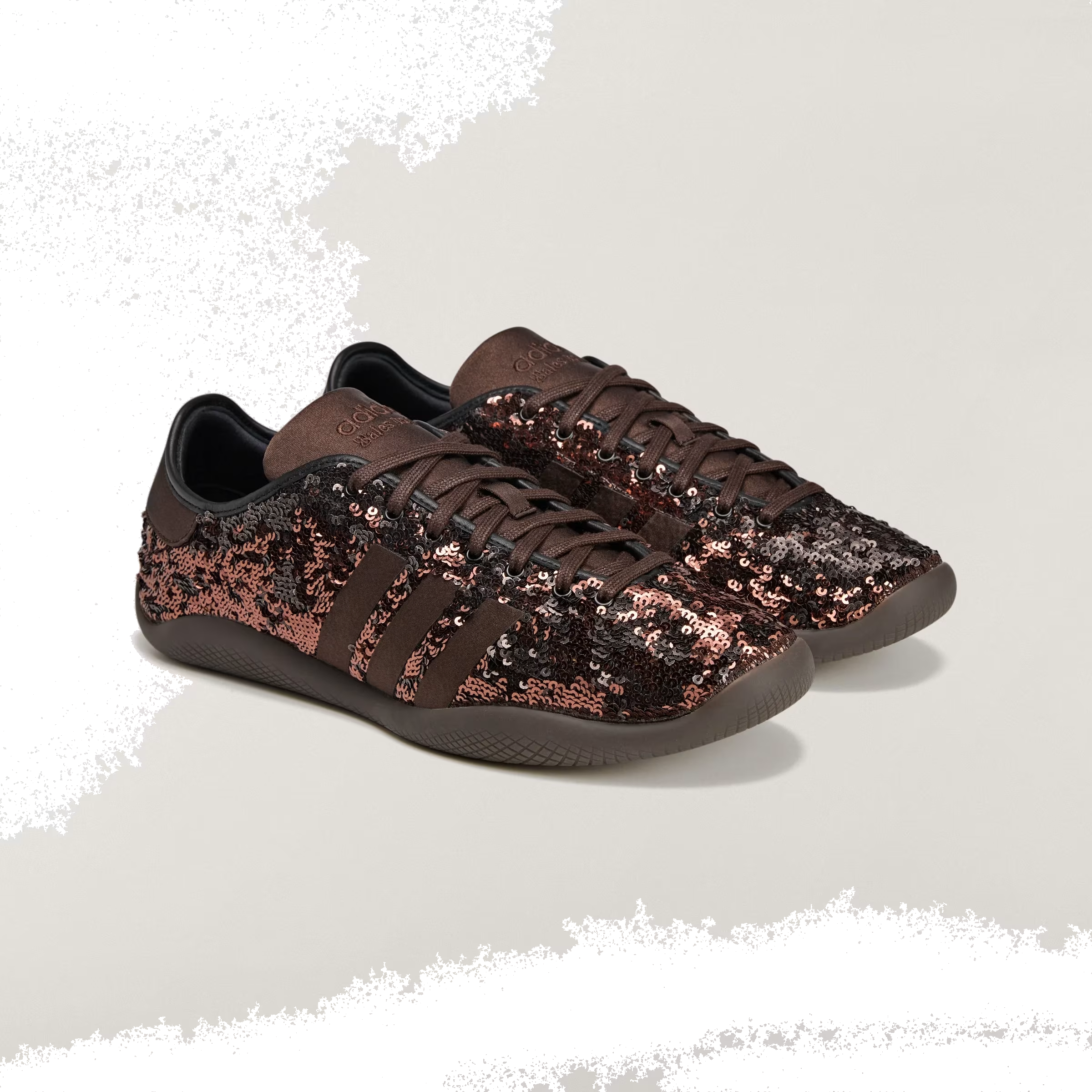 Wales Bonner x Adidas Karintha Sequin "Dark Brown"