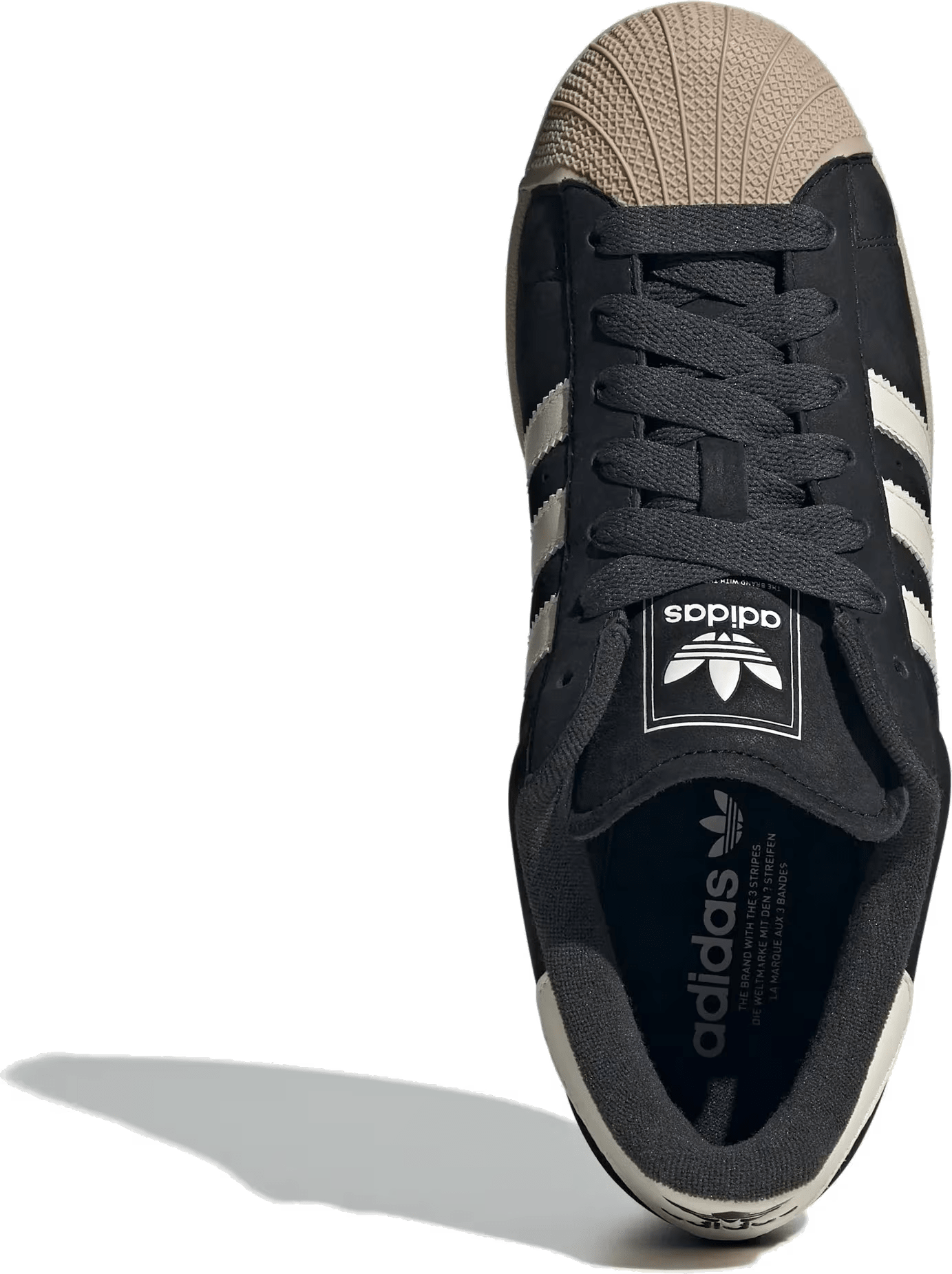 adidas Superstar II "Core Black Stone Khaki"
