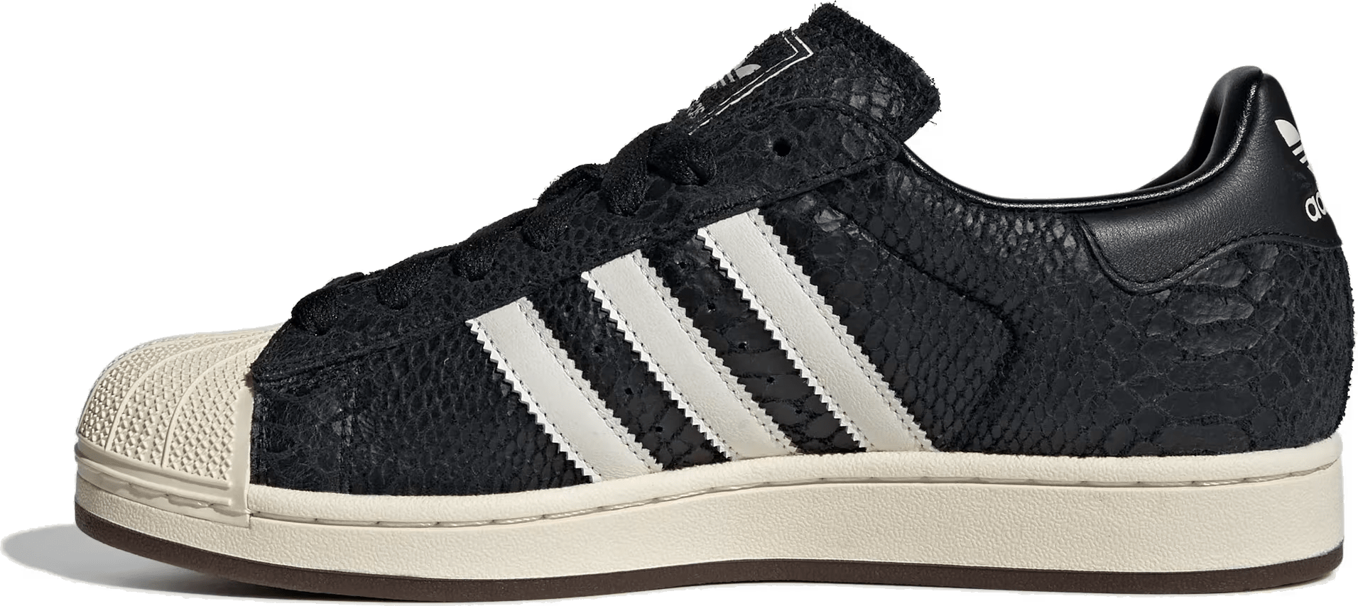 adidas Superstar II "Core Black Croc"