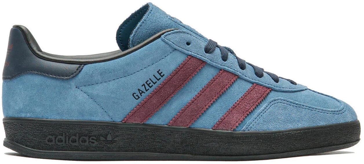Adidas Gazelle Indoor "Maroon Black"