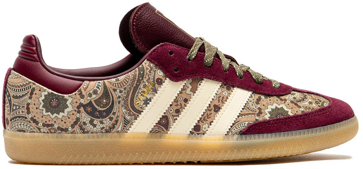 Liberty London x Adidas Samba OG Wmns "Maroon"