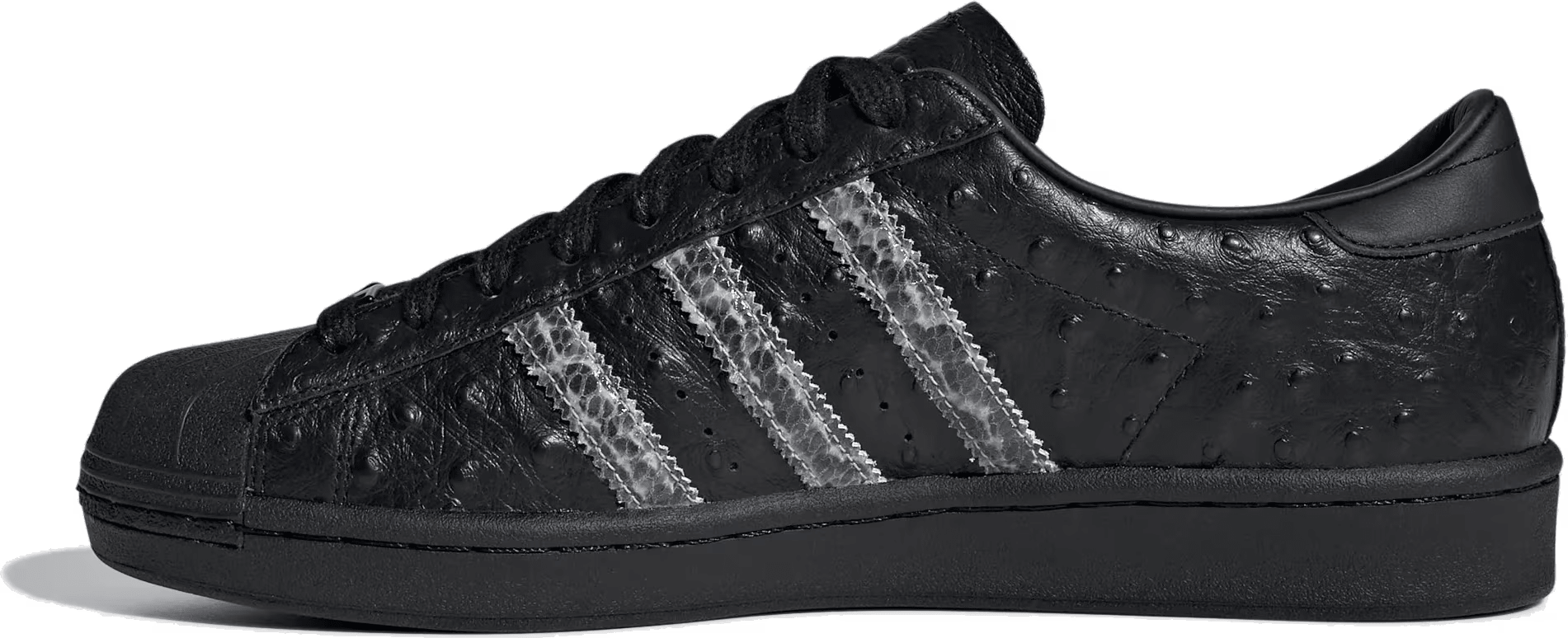 Footpatrol x Adidas Consortium Superstar "Black Ostrich"