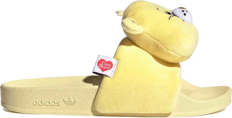 Care Bears x Adidas Adilette Wmns "Yellow"