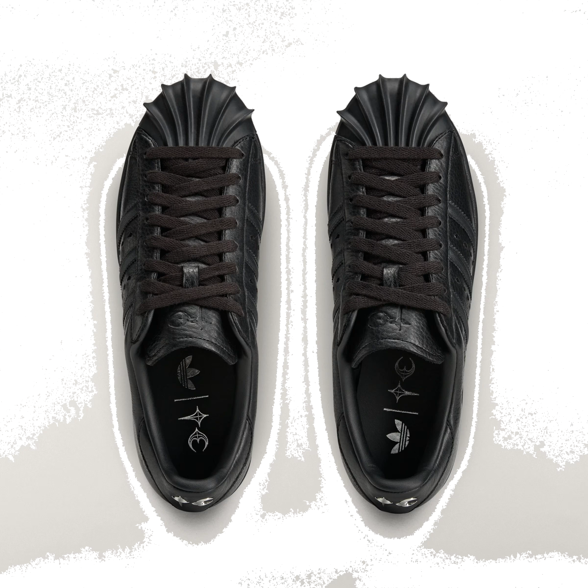 Thug Club x Adidas Superstar Vintage "Black"