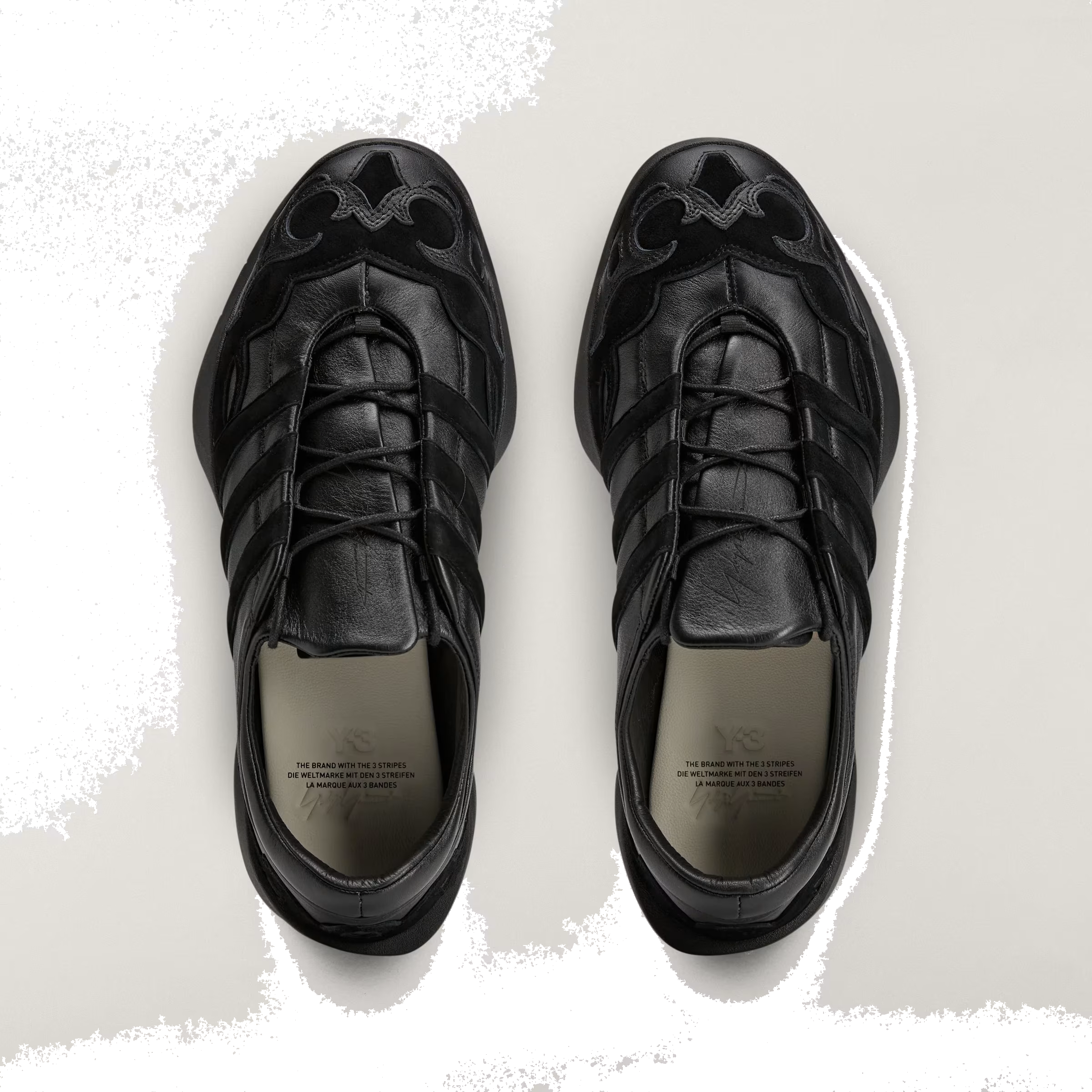 adidas Y-3 Regu Leather Black