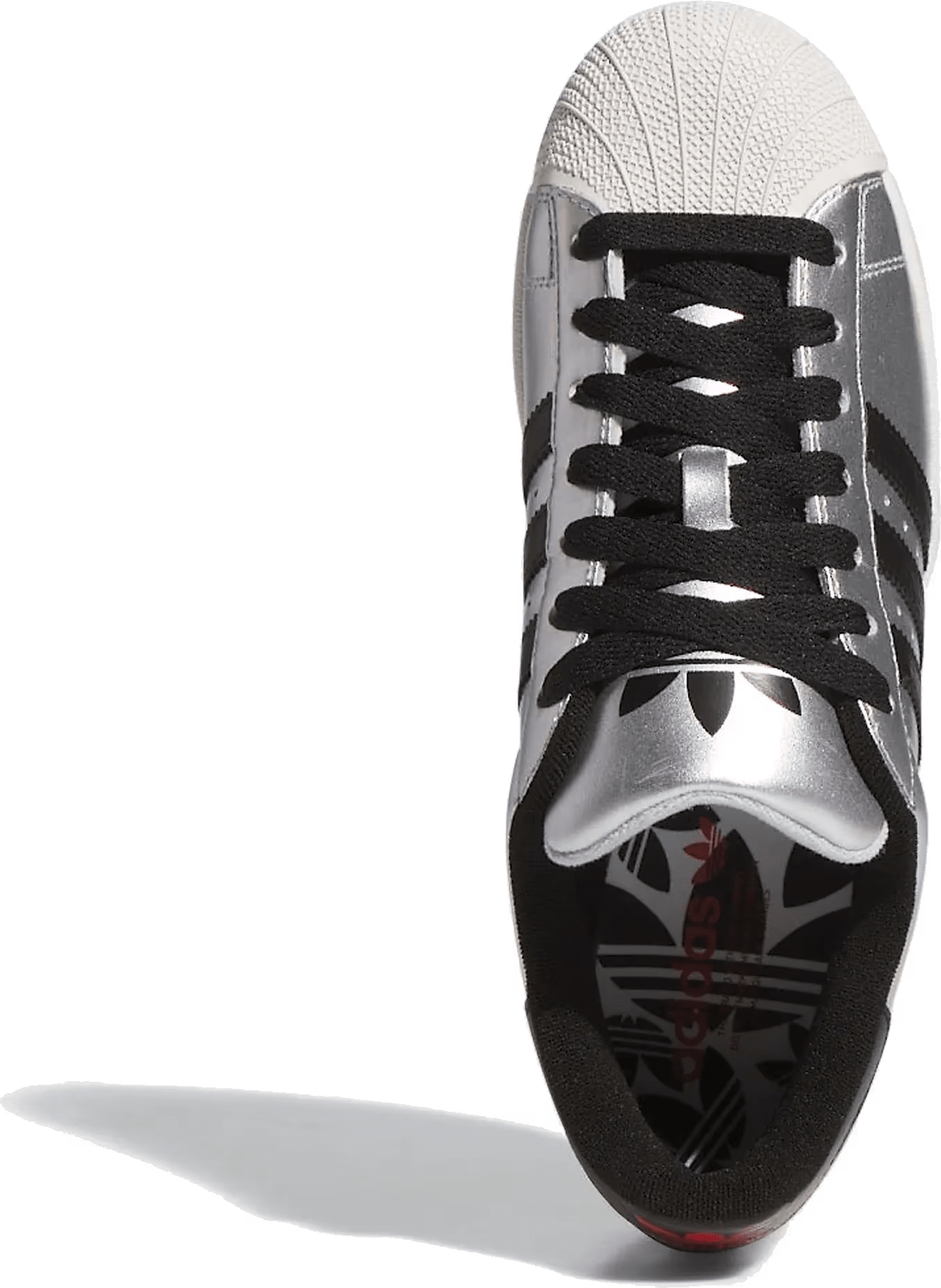 adidas Superstar II Silver Metallic Black