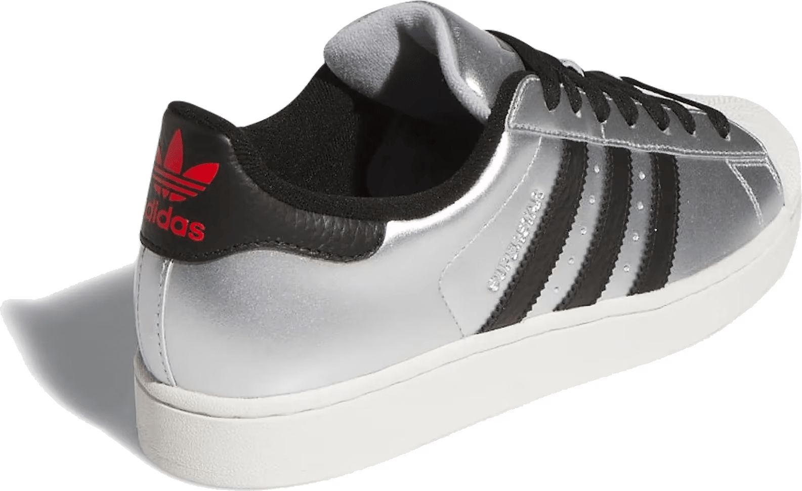 adidas Superstar II Silver Metallic Black