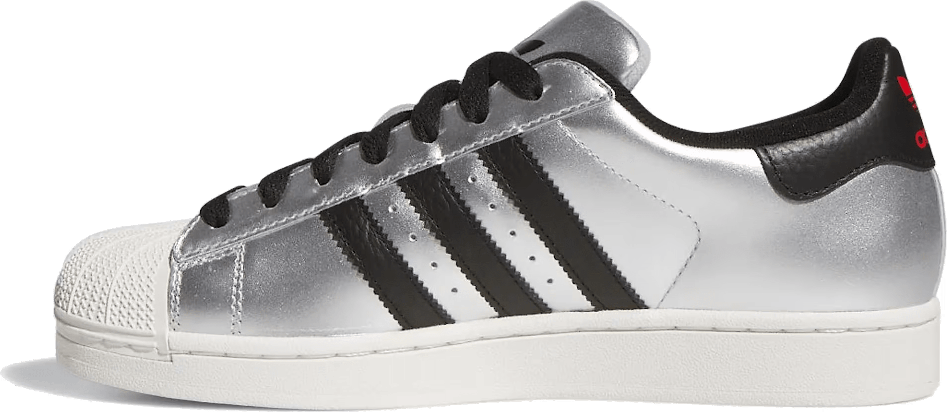 adidas Superstar II Silver Metallic Black