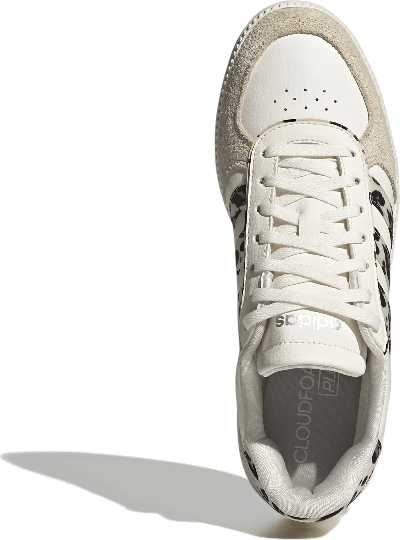 adidas BREAKNET SLEEK "Core White Leopard"