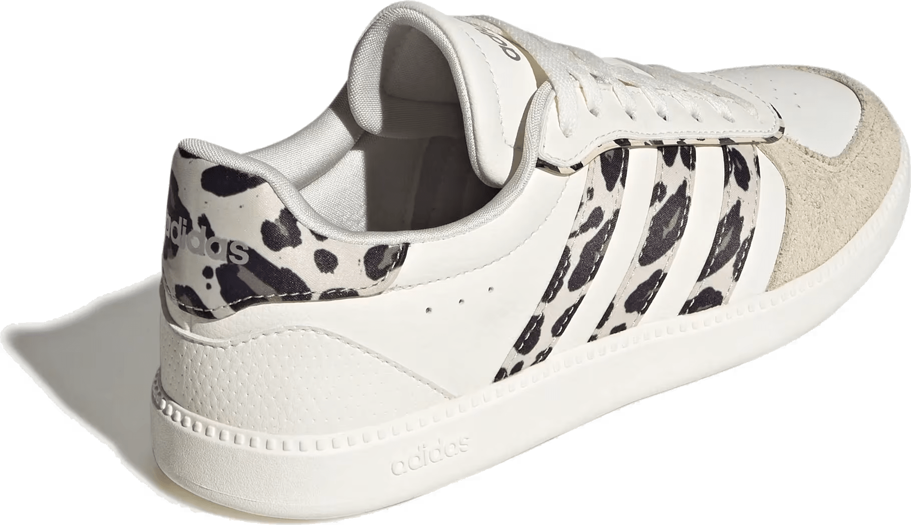 adidas BREAKNET SLEEK "Core White Leopard"