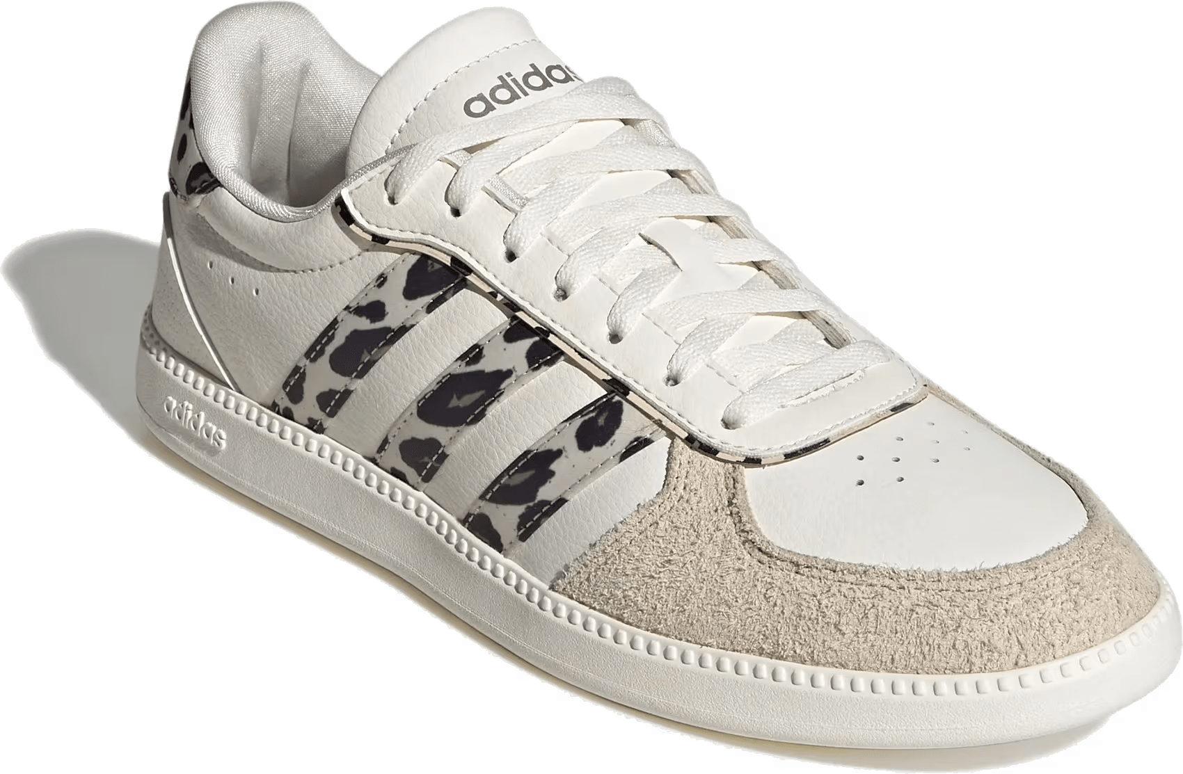 adidas BREAKNET SLEEK "Core White Leopard"