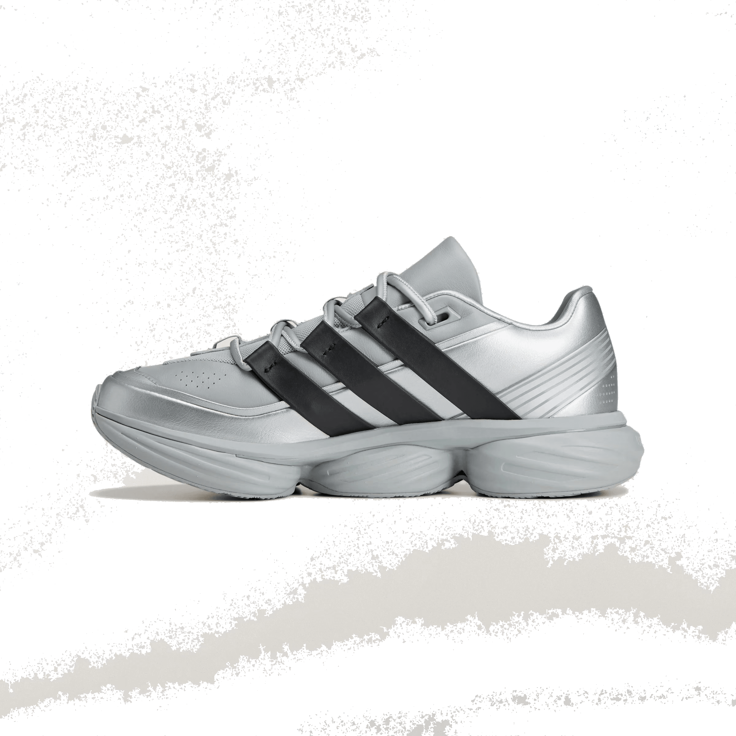 Entire Studios x Adidas Lightblaze Pod "Metallic Silver"