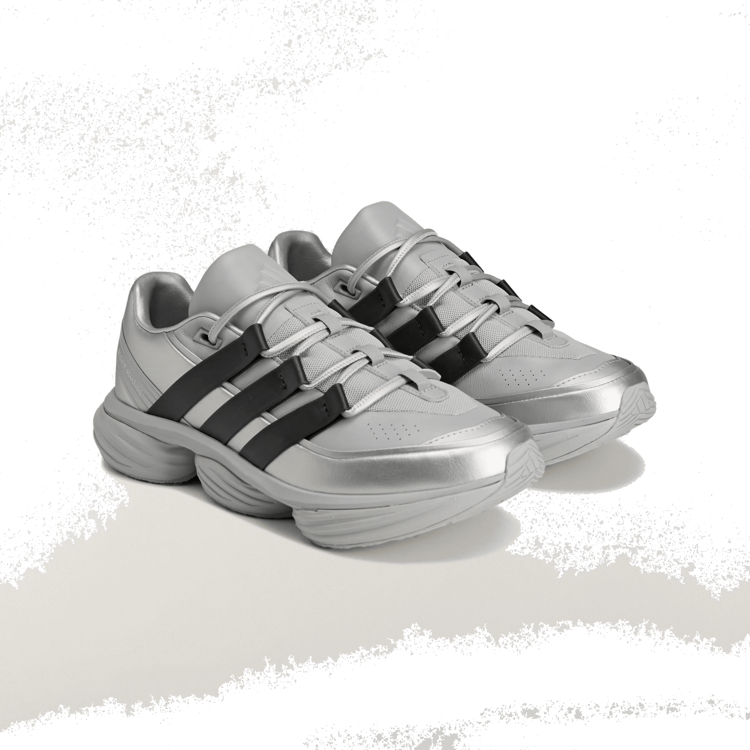 Entire Studios x Adidas Lightblaze Pod "Metallic Silver"
