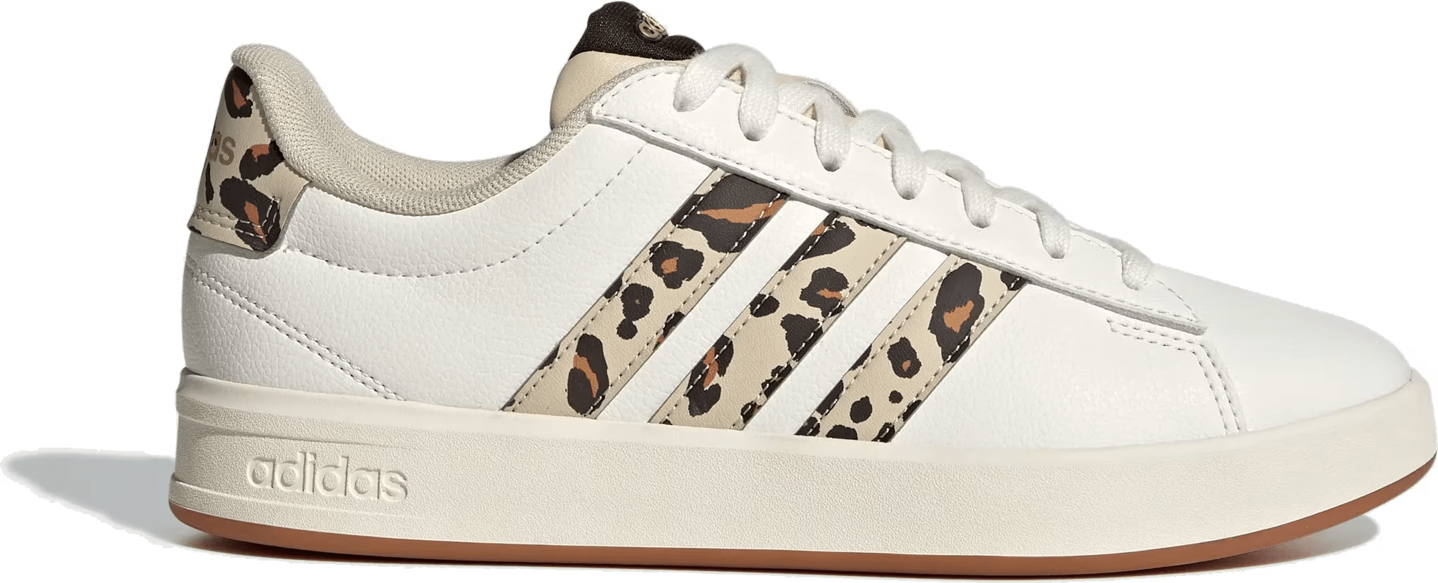 adidas Grand Court 3.0 Leopard Crystal Linen (Women's)