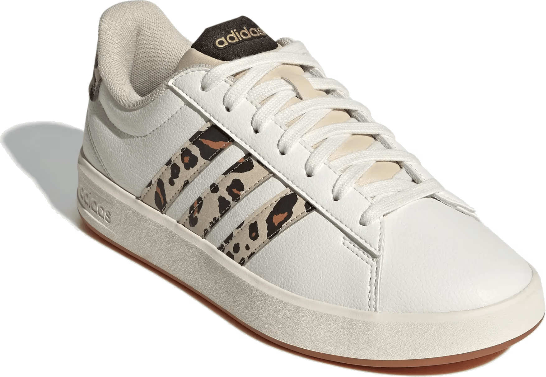 adidas Grand Court 3.0 Leopard Crystal Linen (Women's)