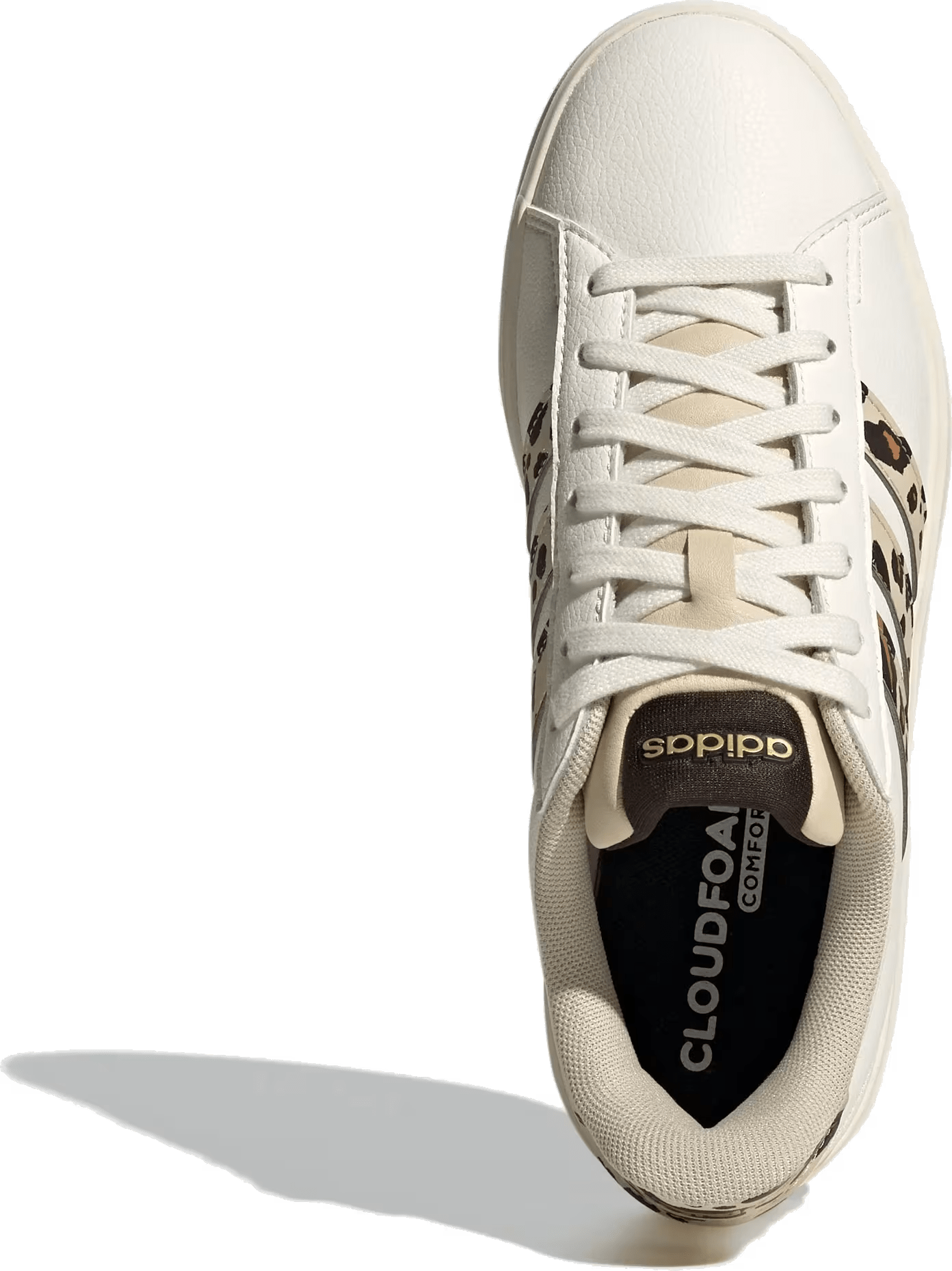 adidas Grand Court 3.0 Leopard Crystal Linen (Women's)