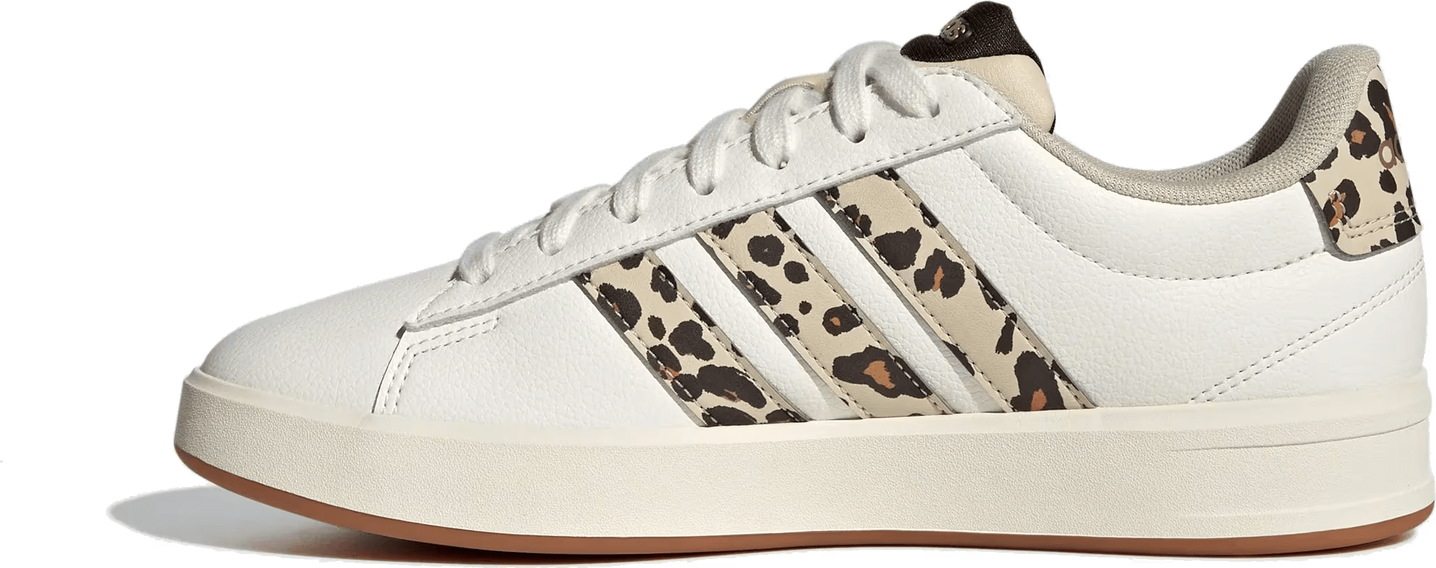 adidas Grand Court 3.0 Leopard Crystal Linen (Women's)