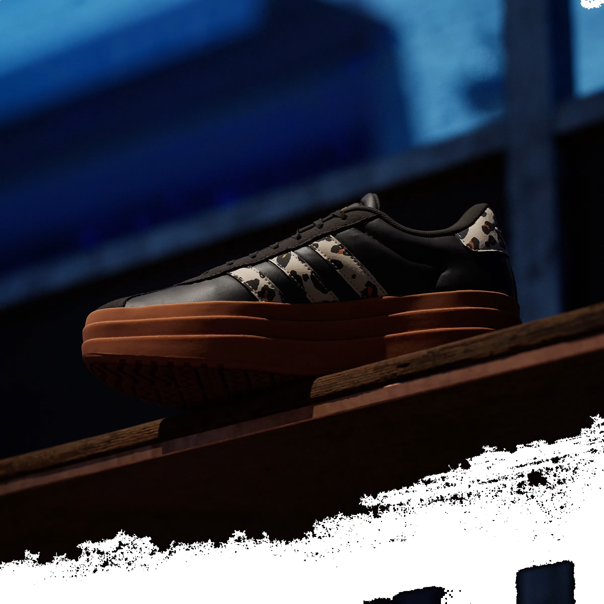 adidas VL COURT BOLD "Aurora Coffee Leopard"
