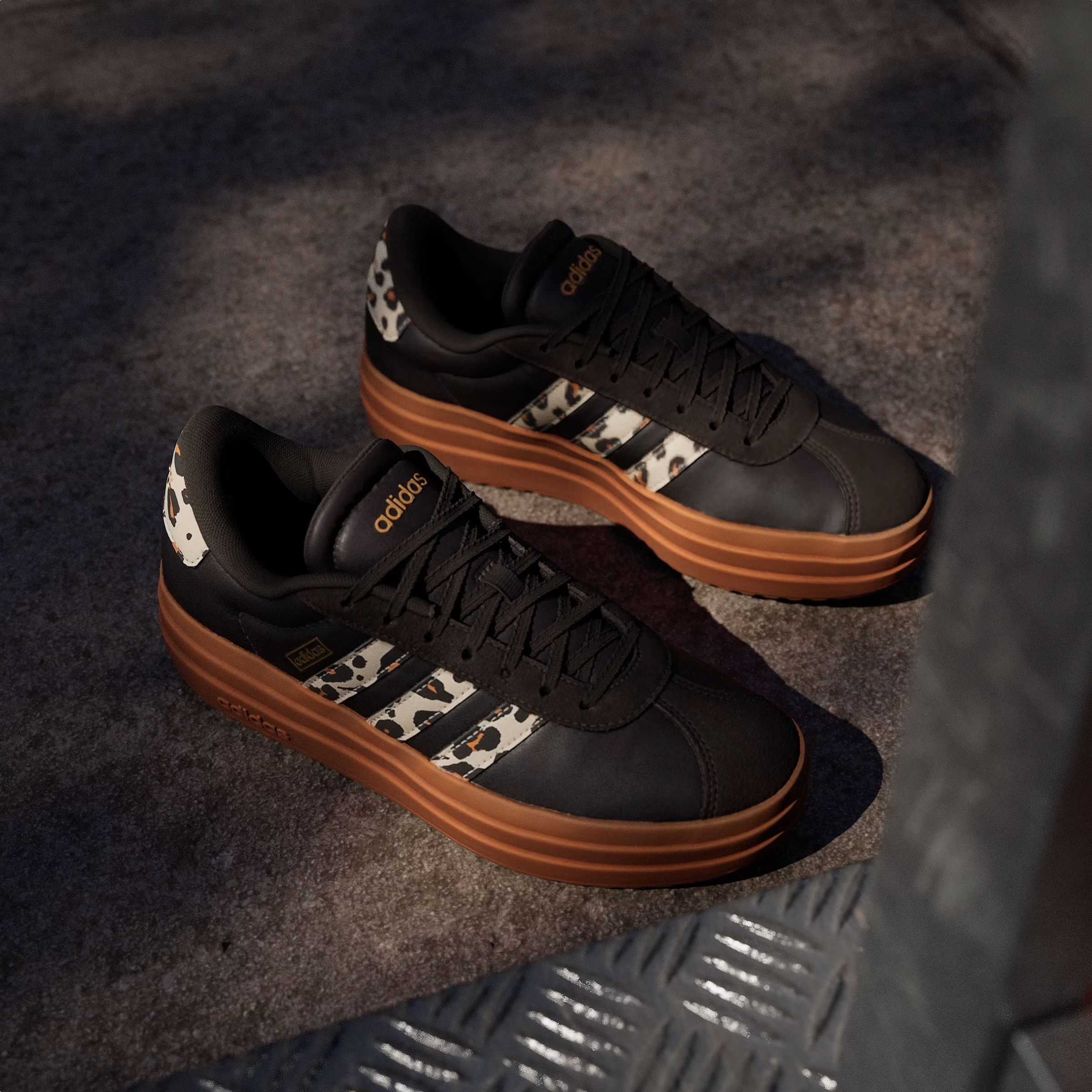 adidas VL COURT BOLD "Aurora Coffee Leopard"