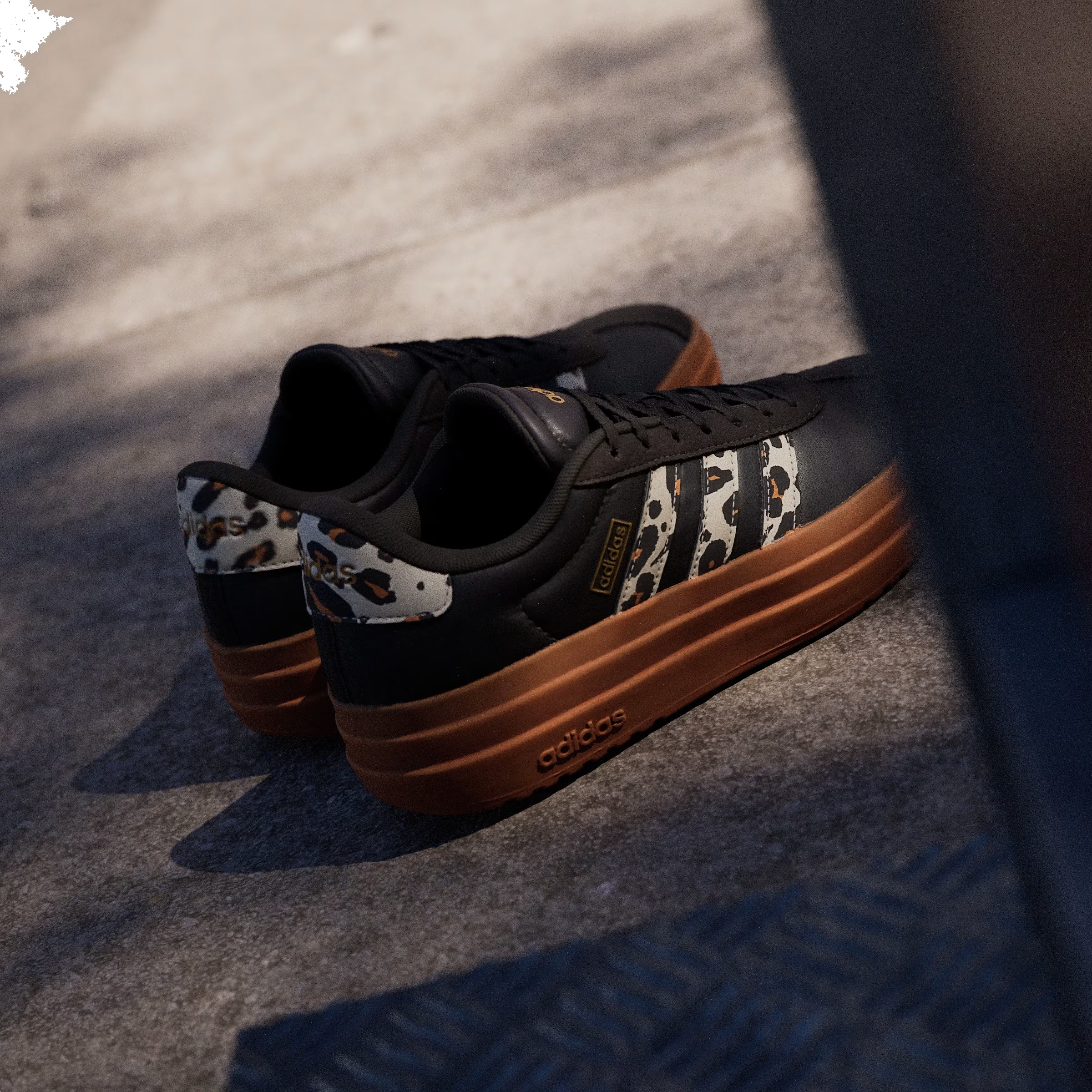 adidas VL COURT BOLD "Aurora Coffee Leopard"