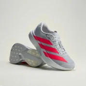 adidas Adizero Evo SL Silver Metallic Lucid Red