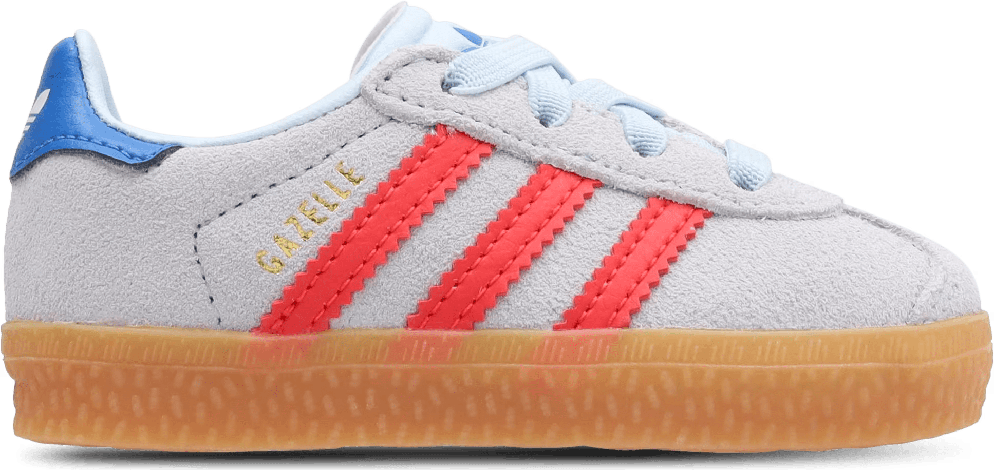 adidas Gazelle Comfort Closure Crystal Sky Lucid Red Blue Bird (TD)