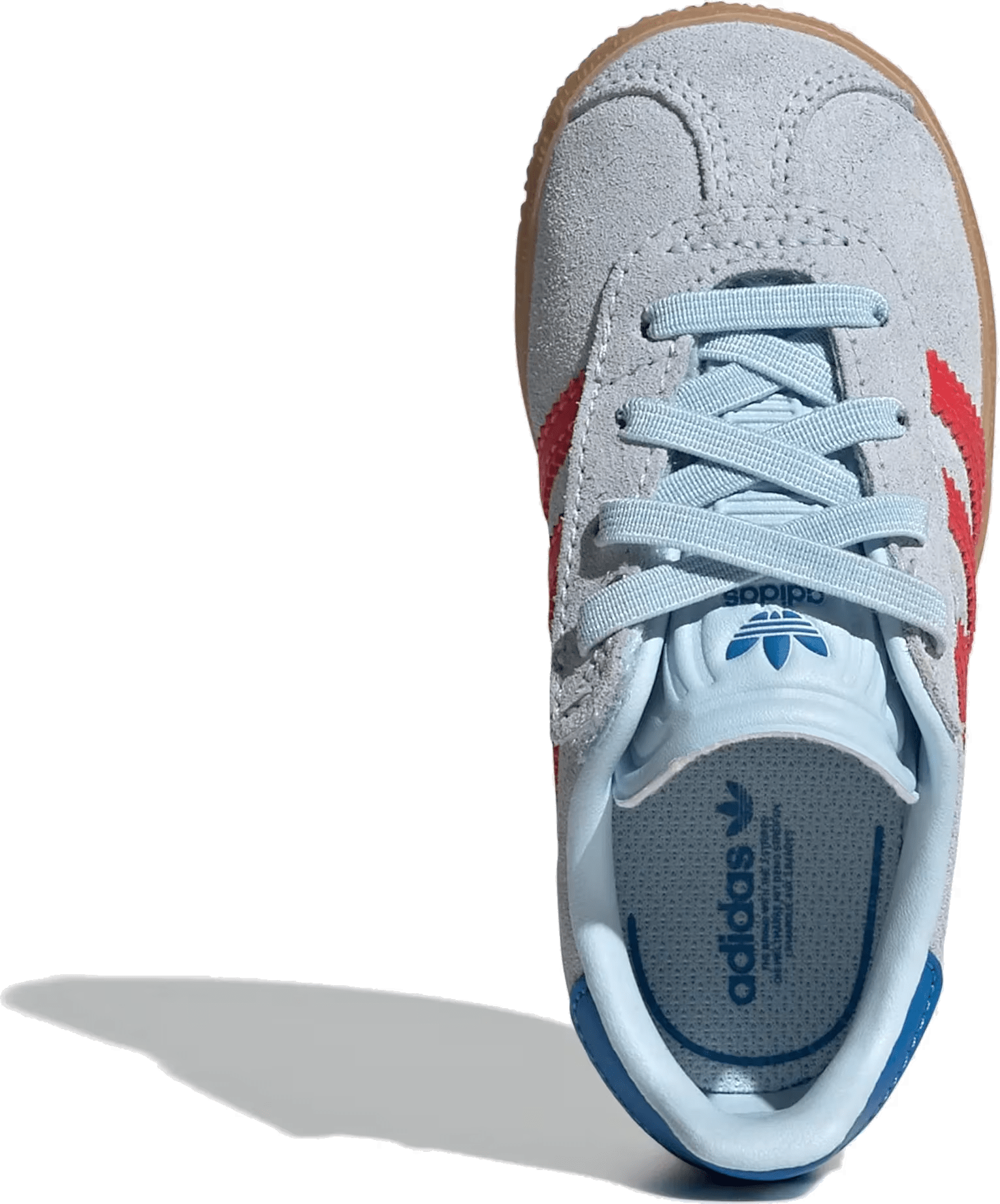 adidas Gazelle Comfort Closure Crystal Sky Lucid Red Blue Bird (TD)