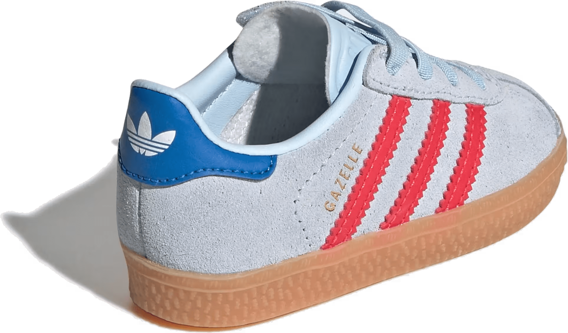 adidas Gazelle Comfort Closure Crystal Sky Lucid Red Blue Bird (TD)