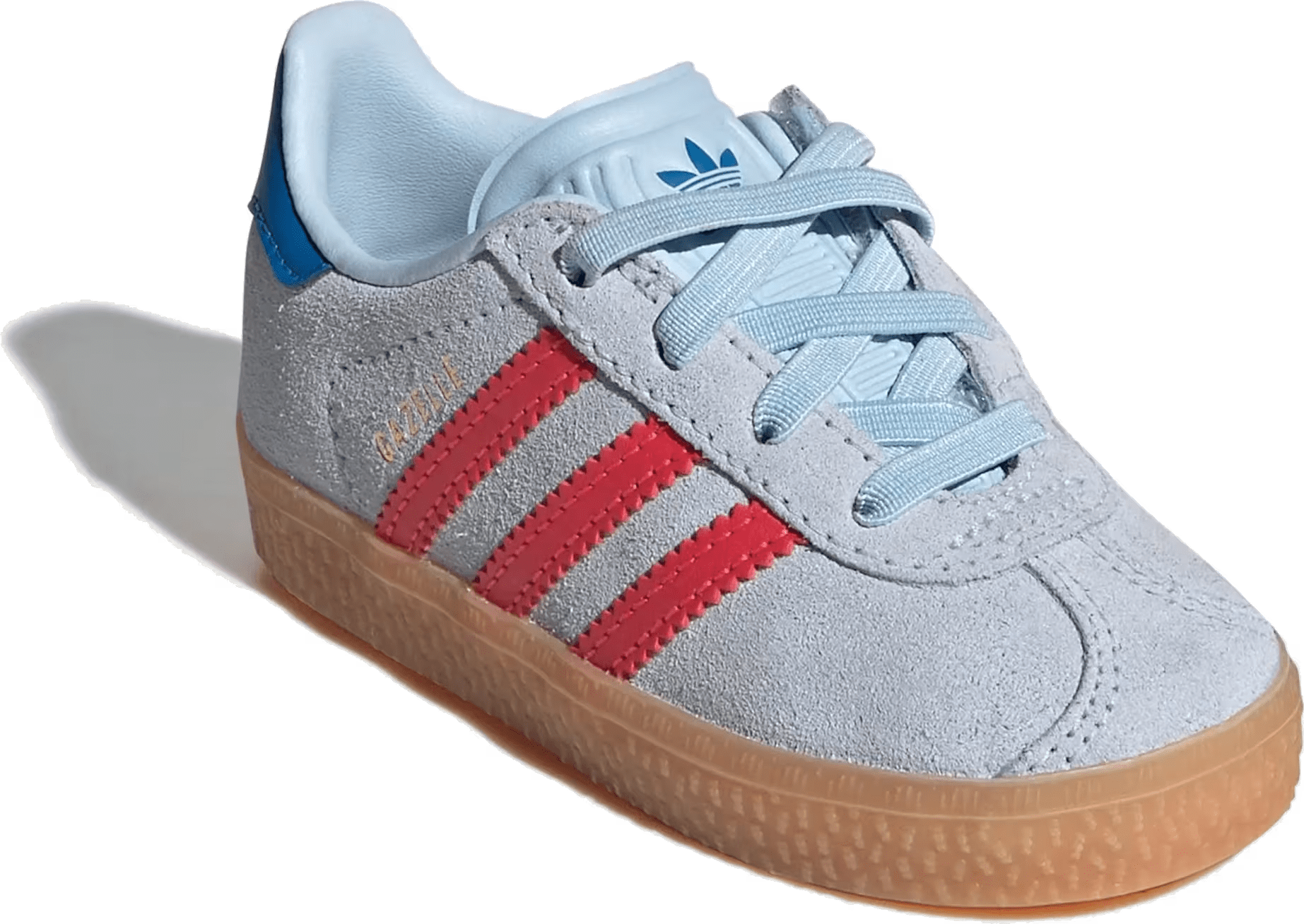 adidas Gazelle Comfort Closure Crystal Sky Lucid Red Blue Bird (TD)