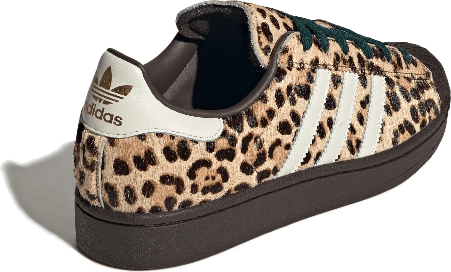 adidas Superstar II "Leopard Dark Brown Ivory"