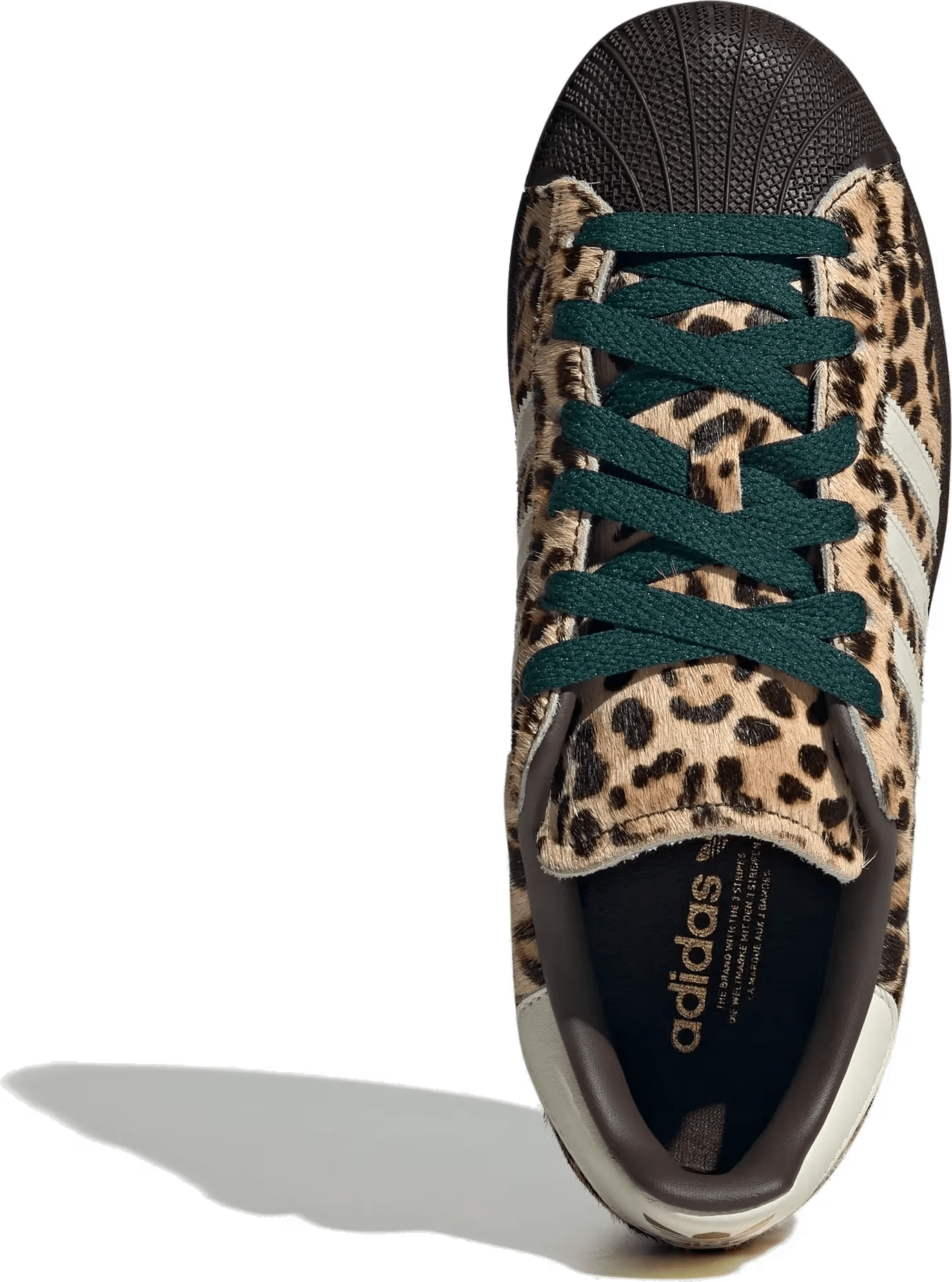 adidas Superstar II "Leopard Dark Brown Ivory"