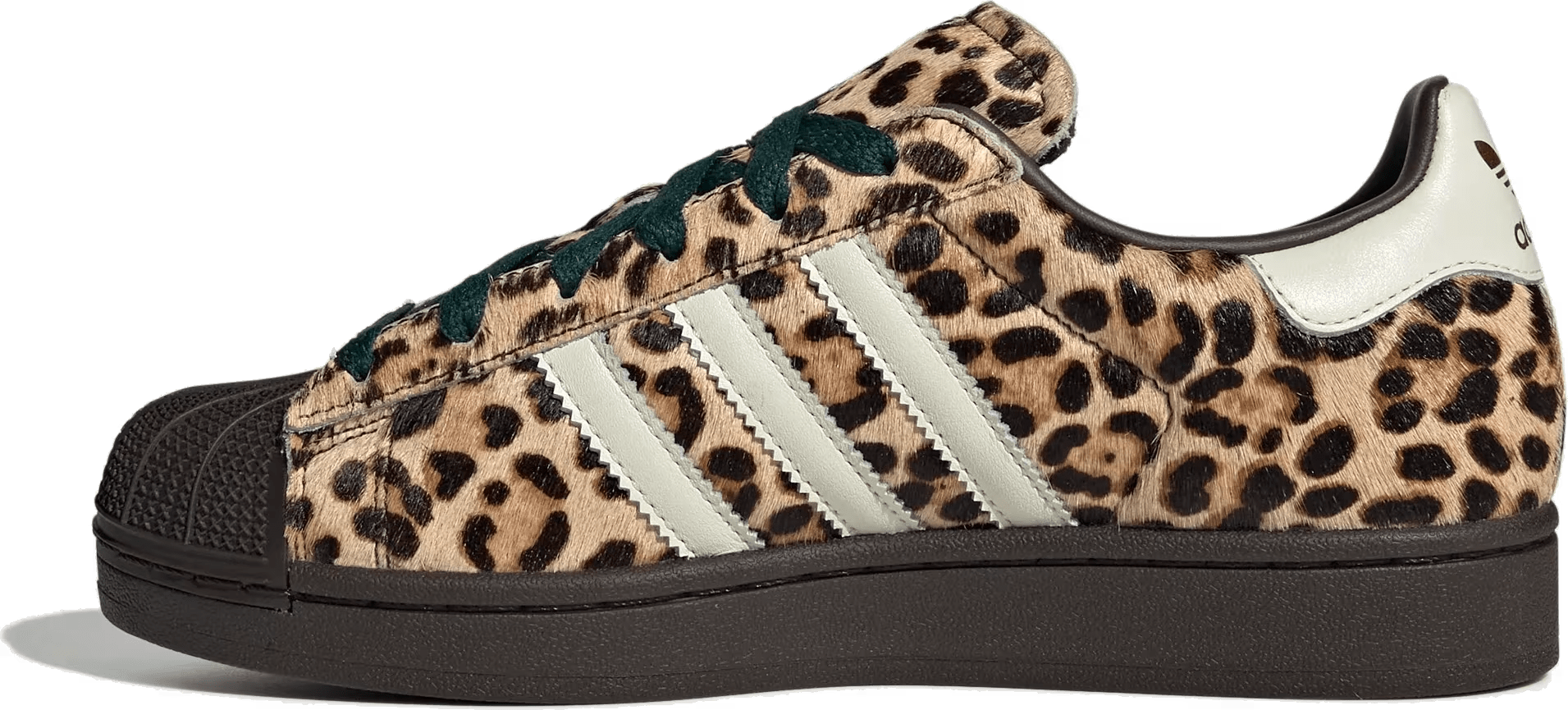 adidas Superstar II "Leopard Dark Brown Ivory"