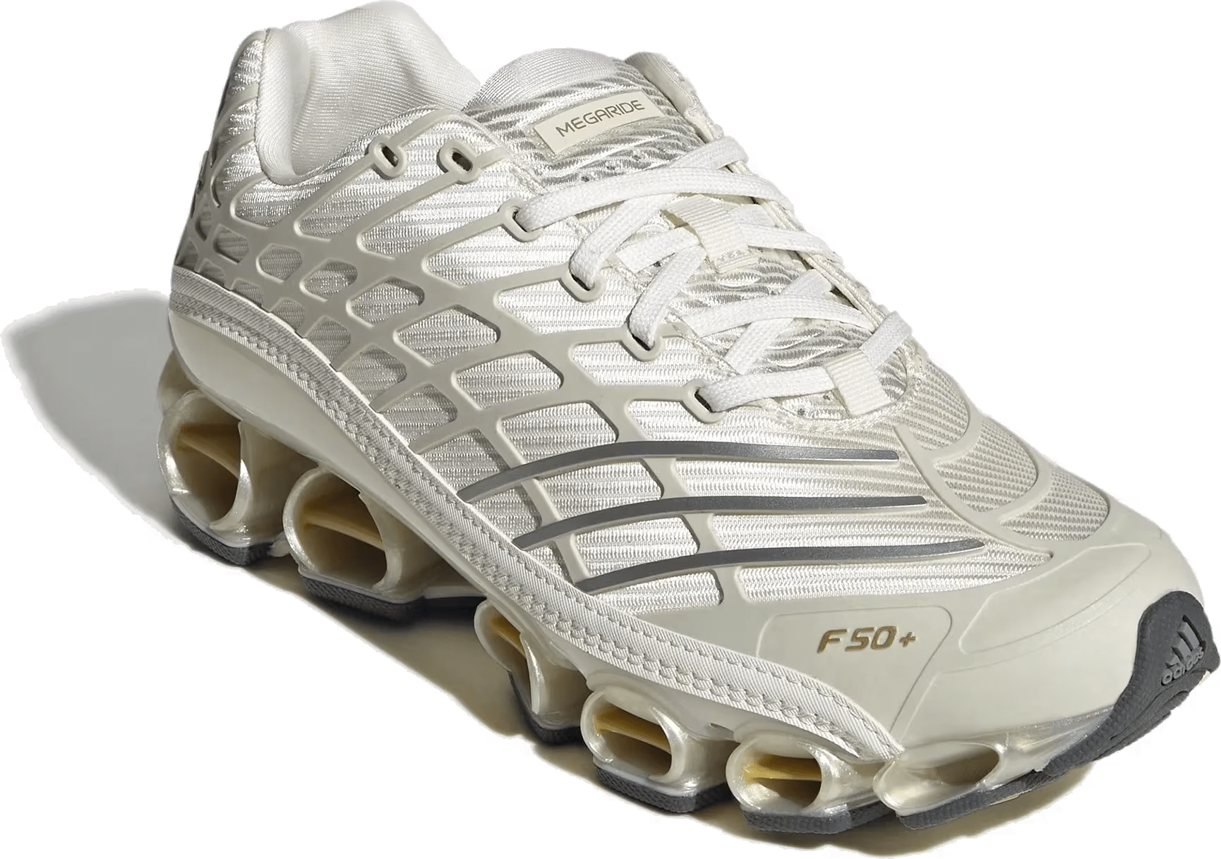 adidas Megaride F50 White Ice Gold Metallic