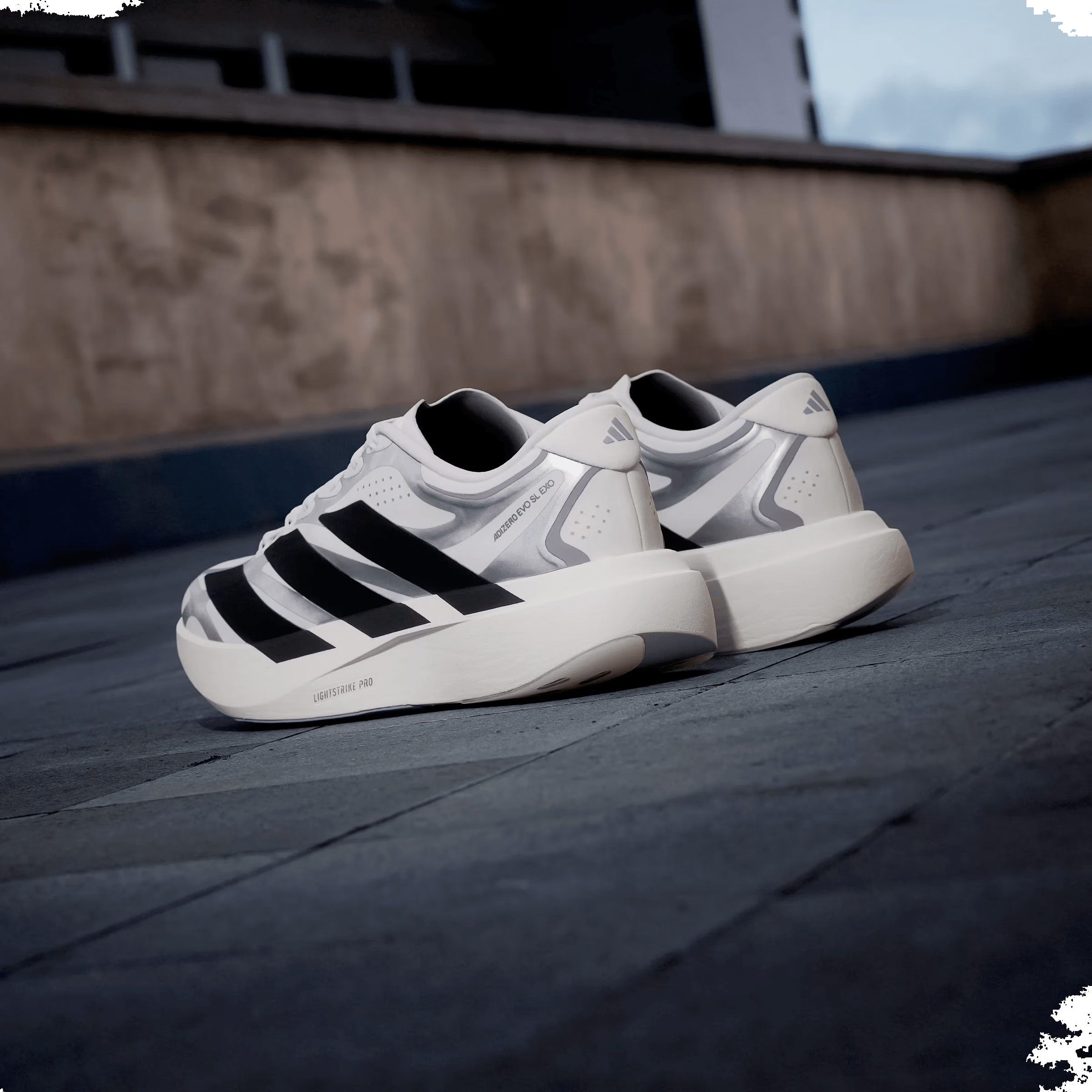 adidas Adizero EVO SL EXO White Black Silver (Women's)