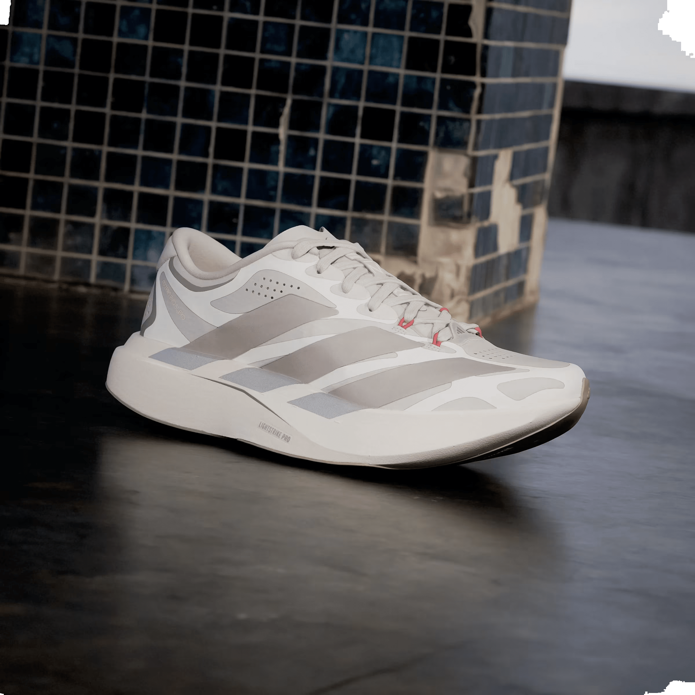 adidas Adizero EVO SL EXO White Haze Coral (Women's)