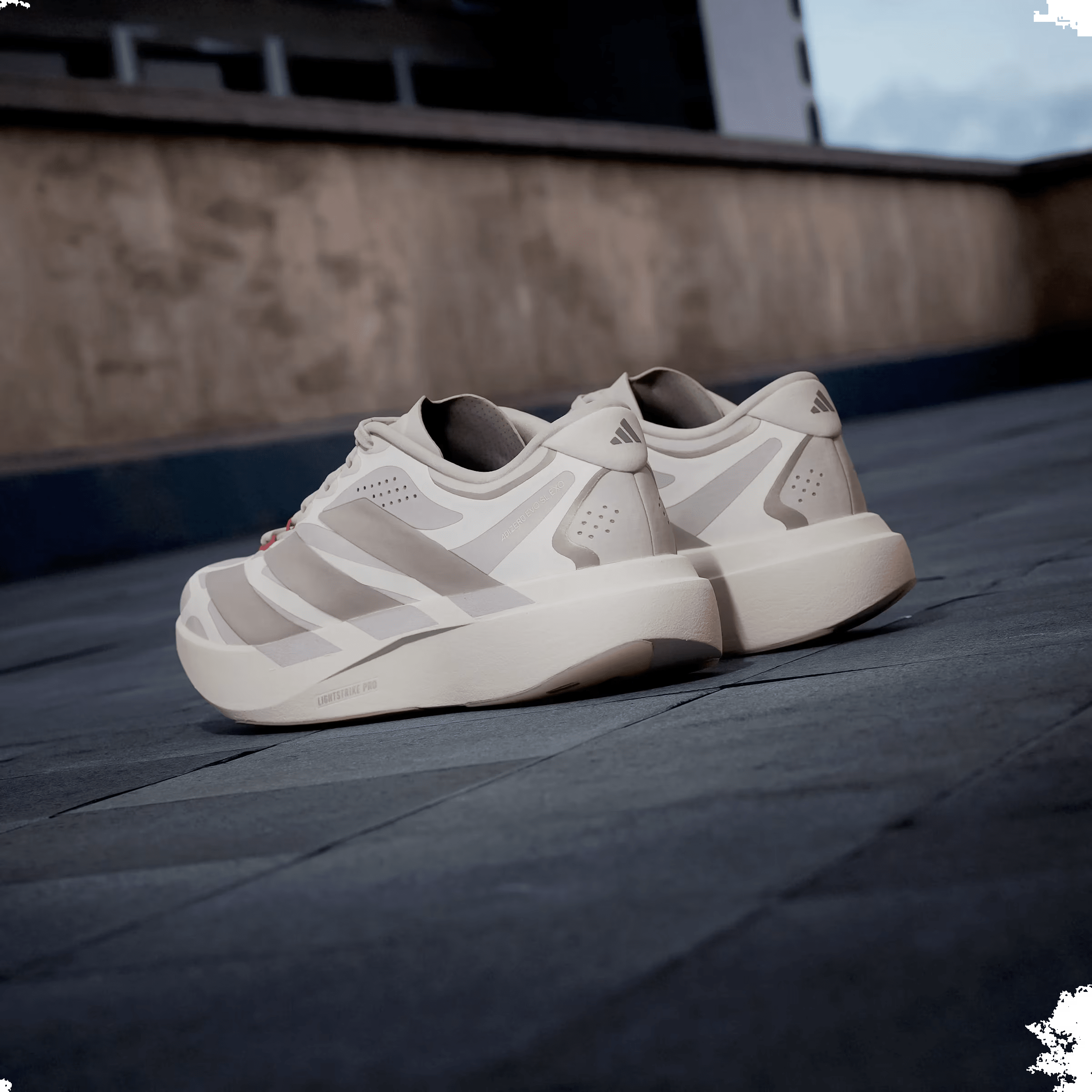 adidas Adizero EVO SL EXO White Haze Coral (Women's)