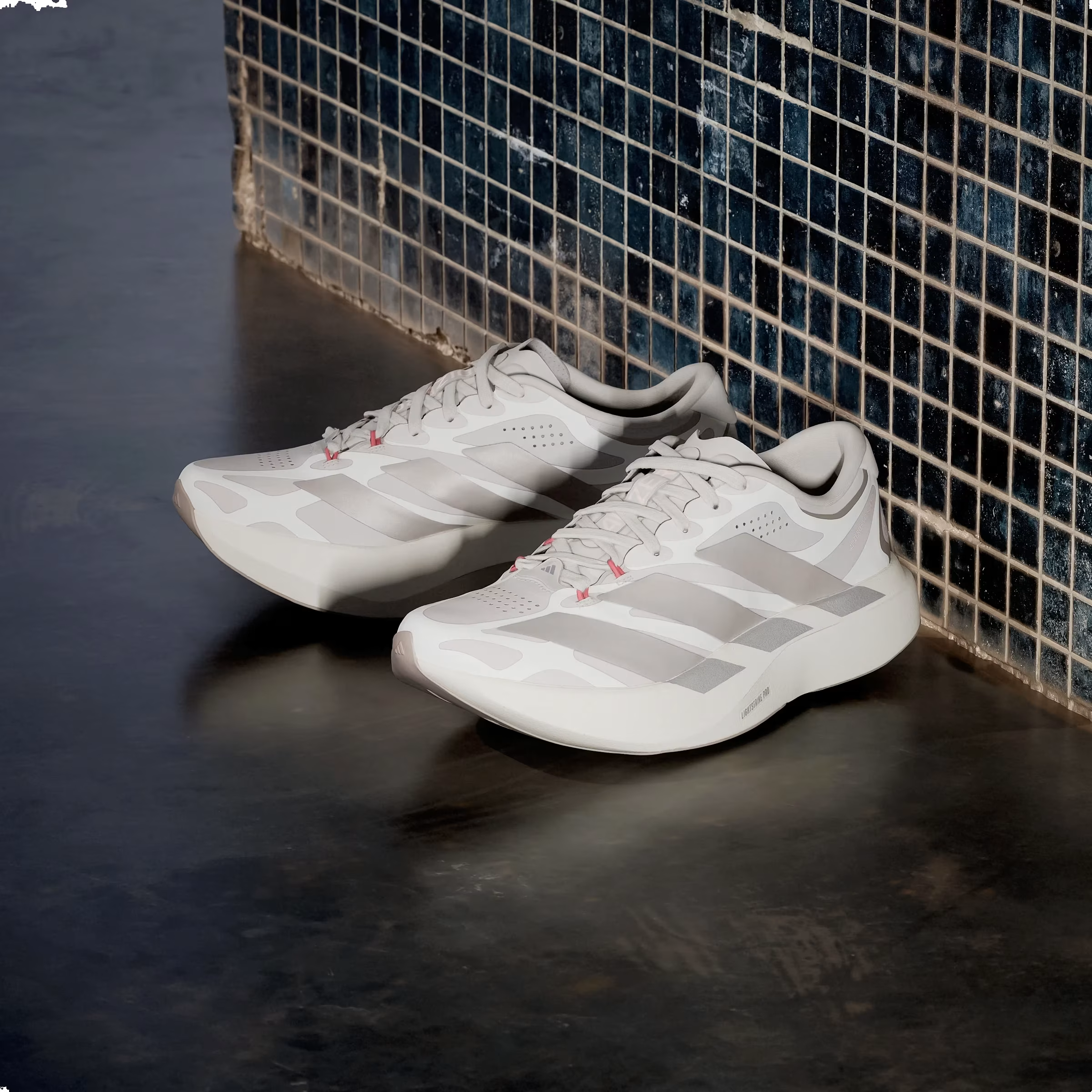 adidas Adizero EVO SL EXO White Haze Coral (Women's)