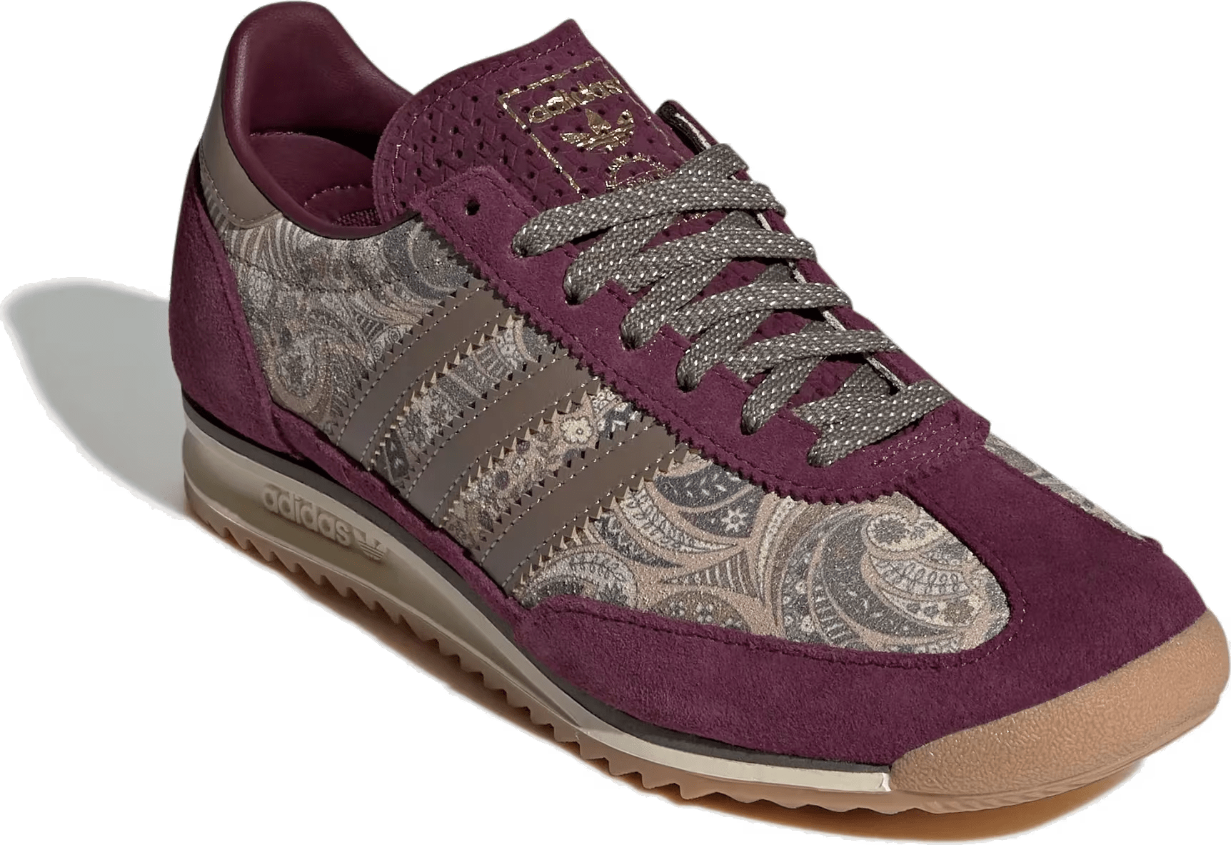 Liberty London x Adidas SL 72 OG Wmns "Maroon"