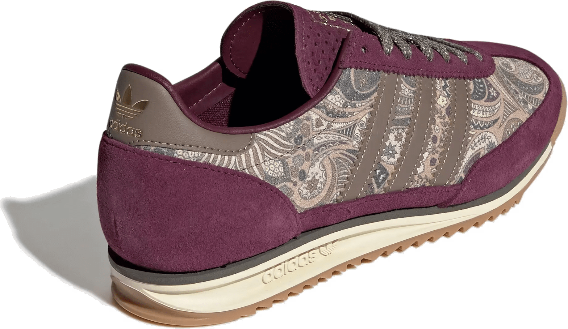 Liberty London x Adidas SL 72 OG Wmns "Maroon"